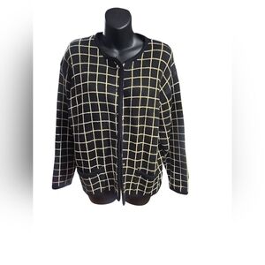 Black and Gold Women's Sweater